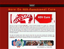 Tablet Screenshot of moreonhivfunctionalcure.weebly.com