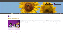 Desktop Screenshot of carolynsoriginals.weebly.com