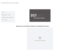 Tablet Screenshot of delta-tutorials.weebly.com