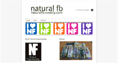 Desktop Screenshot of naturalfb.weebly.com