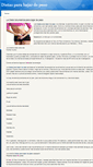 Mobile Screenshot of dietasbajardepeso.weebly.com