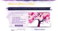 Desktop Screenshot of mllebonner.weebly.com