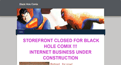 Desktop Screenshot of blackholecomix.weebly.com