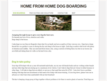 Tablet Screenshot of homefromhome.weebly.com