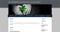 Desktop Screenshot of aisitgs.weebly.com