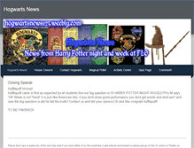 Tablet Screenshot of hogwartsnews123.weebly.com