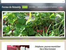 Tablet Screenshot of ferme-remedy.weebly.com