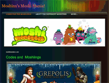 Tablet Screenshot of moshinx.weebly.com