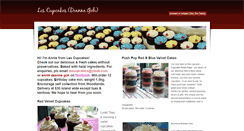 Desktop Screenshot of lescupcakes.weebly.com