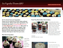 Tablet Screenshot of lescupcakes.weebly.com
