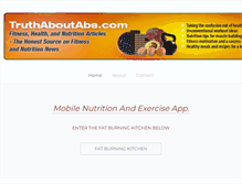 Tablet Screenshot of fatburningkitchen4you.weebly.com