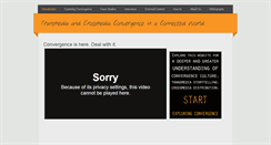 Desktop Screenshot of convergenceishere.weebly.com