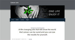 Desktop Screenshot of cancercurecompany.weebly.com