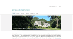 Desktop Screenshot of oldcrandallcommons.weebly.com