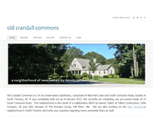 Tablet Screenshot of oldcrandallcommons.weebly.com