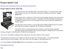 Tablet Screenshot of project-quick-cash.weebly.com
