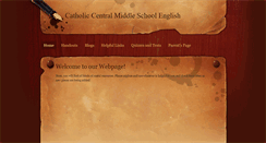 Desktop Screenshot of middleschoolenglishcchs.weebly.com