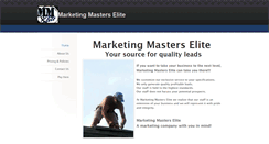 Desktop Screenshot of marketingmasterselite.weebly.com