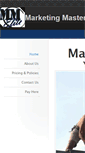 Mobile Screenshot of marketingmasterselite.weebly.com