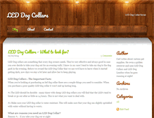 Tablet Screenshot of leddogcollar.weebly.com