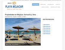 Tablet Screenshot of mojacarvacaciones.weebly.com