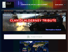 Tablet Screenshot of clandialderneytribute.weebly.com