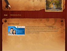 Tablet Screenshot of manglikmatrimonial.weebly.com