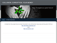 Tablet Screenshot of corruptiondoe.weebly.com