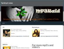 Tablet Screenshot of mp3-video.weebly.com