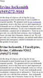 Mobile Screenshot of irvinelocksmith.weebly.com