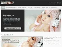 Tablet Screenshot of koyuki-fansite.weebly.com