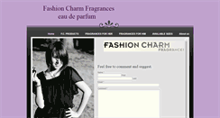 Desktop Screenshot of fashioncharm.weebly.com