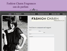 Tablet Screenshot of fashioncharm.weebly.com