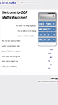Mobile Screenshot of a-level-maths.weebly.com