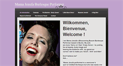 Desktop Screenshot of mamajenufa.weebly.com