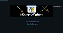 Desktop Screenshot of durrknives.weebly.com