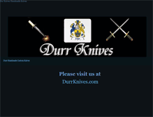 Tablet Screenshot of durrknives.weebly.com