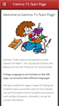 Mobile Screenshot of gamma7team.weebly.com