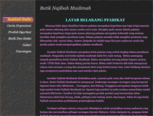 Tablet Screenshot of najibahmuslimah.weebly.com