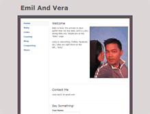 Tablet Screenshot of emilandvera.weebly.com