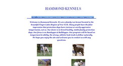 Desktop Screenshot of hammondkennel.weebly.com