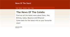Desktop Screenshot of newsofthestars.weebly.com
