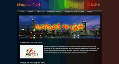 Desktop Screenshot of elementsoflightband.weebly.com