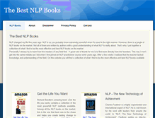 Tablet Screenshot of bestnlpbooks.weebly.com