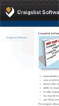 Mobile Screenshot of craigslistsoftware.weebly.com