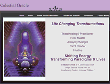 Tablet Screenshot of celestialoracle.weebly.com