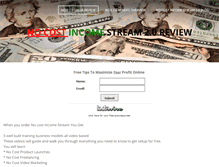 Tablet Screenshot of nocostincomestream2-0.weebly.com