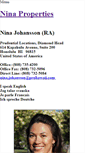 Mobile Screenshot of ninasproperties.weebly.com