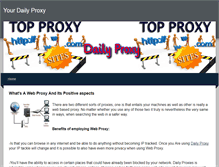 Tablet Screenshot of dailyproxy.weebly.com