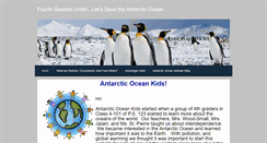 Desktop Screenshot of antarticoceankids.weebly.com